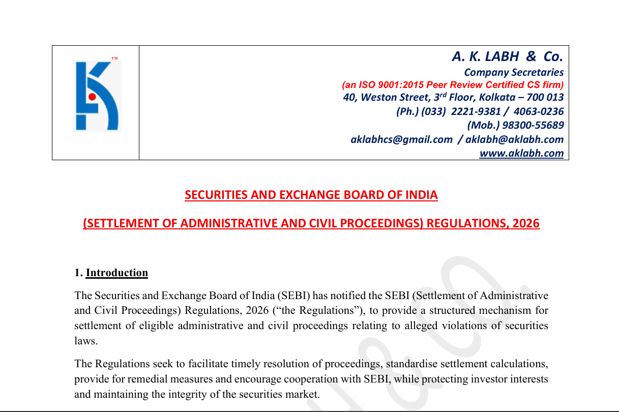 SEBI Amendments