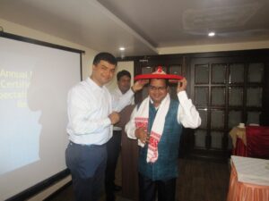 Felicitation of CS Atul Kumar Labh